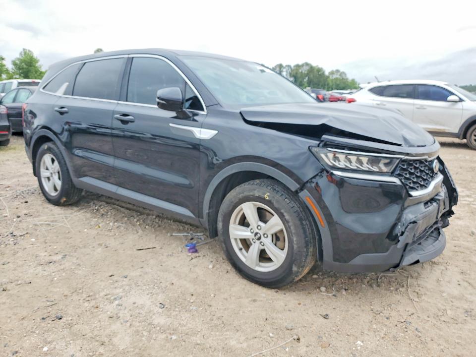 2021 Kia Sorento VIN 5XYRG4LC4MG065742 COPART salvage auction — FRONT END, Tx - Salvage Vehicle Title, sold $5,400 on 2026-07-31 (photo 4)