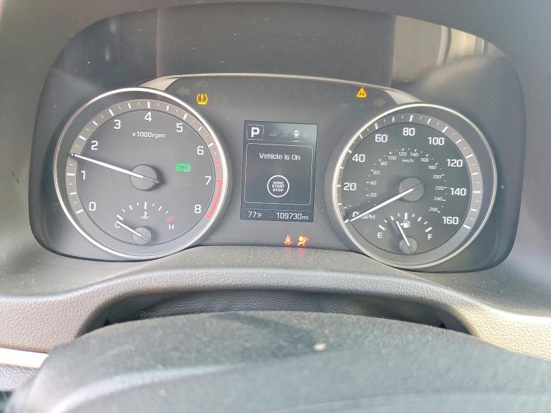 2017 Hyundai Elantra VIN KMHD84LF2HU371338 COPART salvage auction — REAR END, Il - Salvage Certificate, sold $2,350 on 2026-07-09 (photo 9)