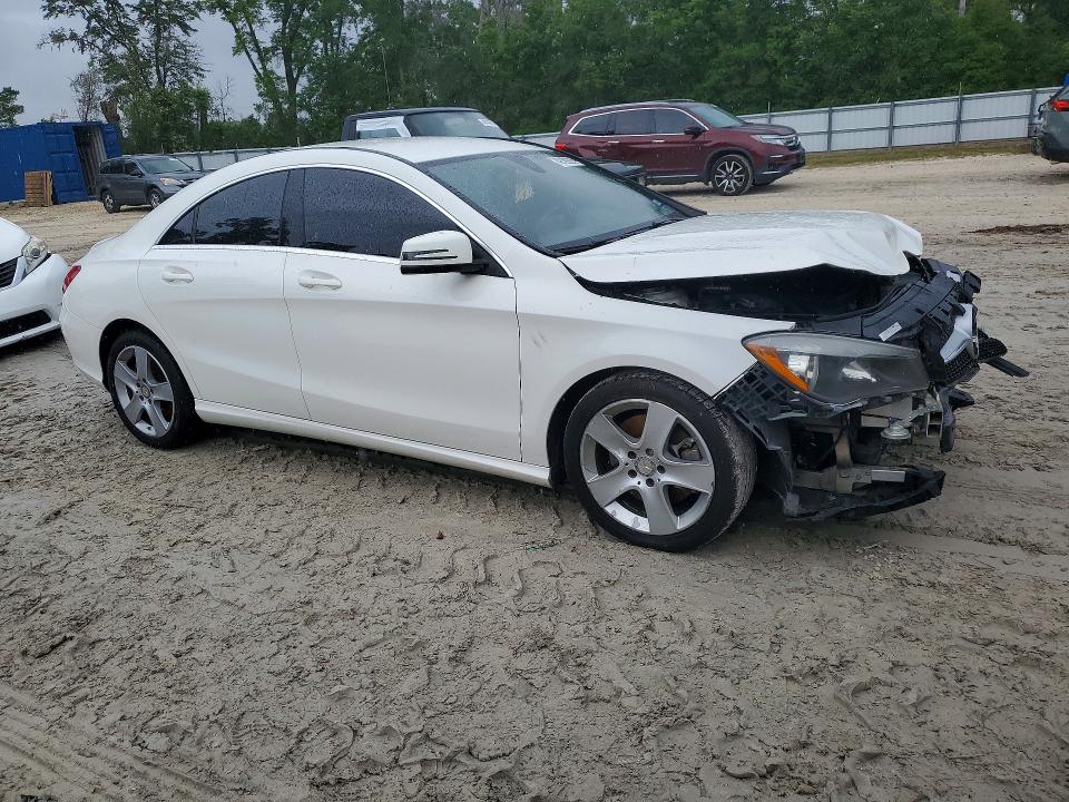 2016 Mercedes-benz Cla-klasse VIN WDDSJ4EB0GN358533 COPART salvage auction — FRONT END, Tx - Bonded Title - Salvage, sold $250 on 2026-07-28 (photo 4)