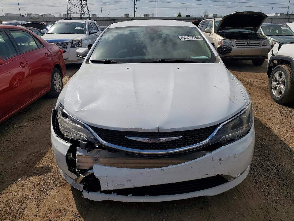 2016 Chrysler 200 VIN 1C3CCCAB7GN169729 COPART salvage auction — FRONT END, Il - Salvage Certificate, sold $400 on 2026-07-09 (photo 5)