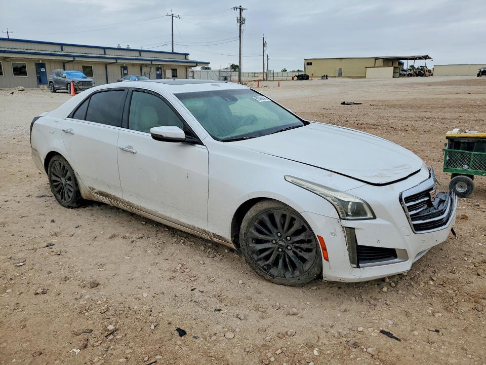 2016 Cadillac Cts VIN 1G6AT5SX7G0109474 COPART salvage auction — FRONT END, Tx - Salvage Vehicle Title, sold $650 on 2026-07-02 (photo 4)