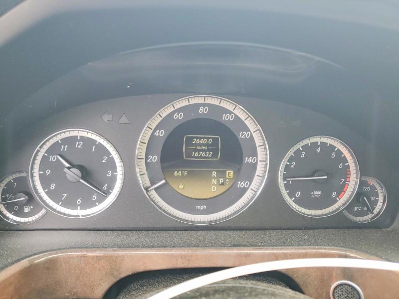 2012 Mercedes-benz E-klasse VIN WDDHF8JB5CA598073 COPART salvage auction — FRONT END, GA - CERT OF TITLE-SALVAGE, sold $1,050 on 2026-07-28 (photo 9)