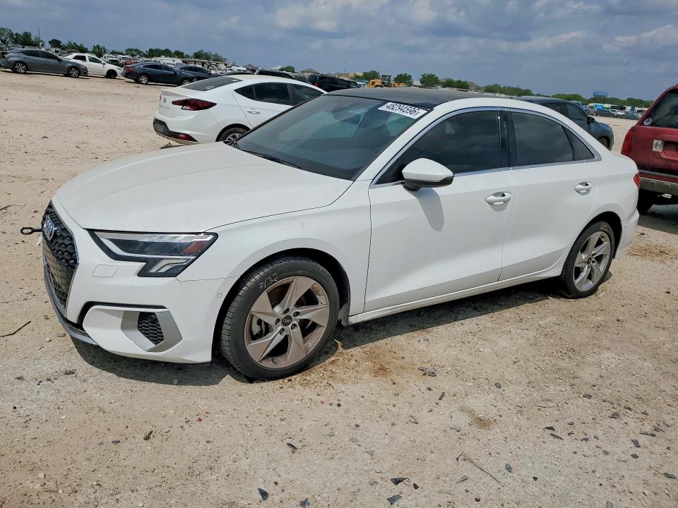 2024 Audi A3 VIN WAUHUDGY7RA014864 COPART salvage auction — UNDERCARRIAGE, Tx - Salvage Vehicle Title, sold $9,800 on 2026-07-30 (photo 1)