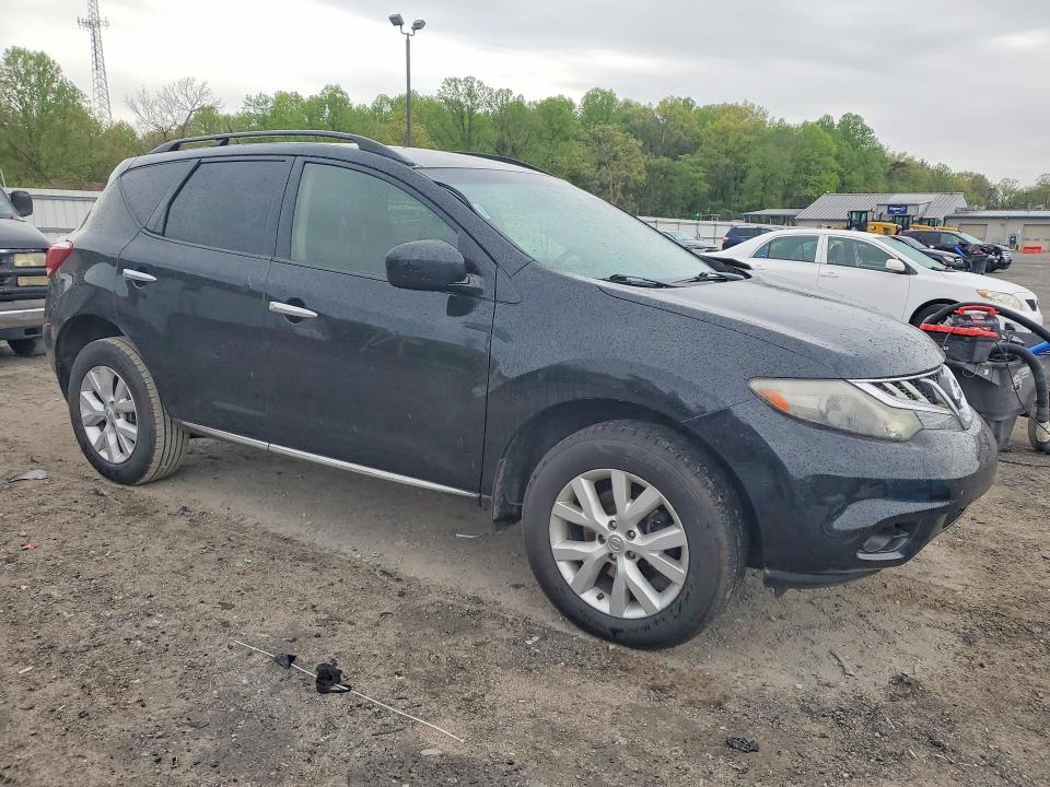 2014 Nissan Murano VIN JN8AZ1MW5EW510416 COPART salvage auction — FRONT END, Pa - Certificate Of Salvage, sold $575 on 2026-07-06 (photo 4)