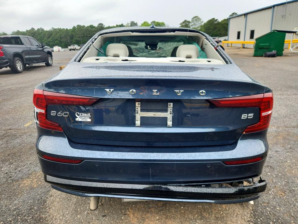 2022 Volvo S60 VIN 7JRL12FL1RG289385 COPART salvage auction — ROLLOVER, Al - Cert Of Title-Salvage Title, sold $775 on 2026-07-13 (photo 6)