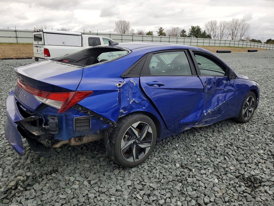 2023 Hyundai Elantra VIN KMHLS4AG4PU556269 COPART salvage auction — SIDE, Id - Salvage Certificate Of Title, sold $2,700 on 2026-07-06 (photo 3)