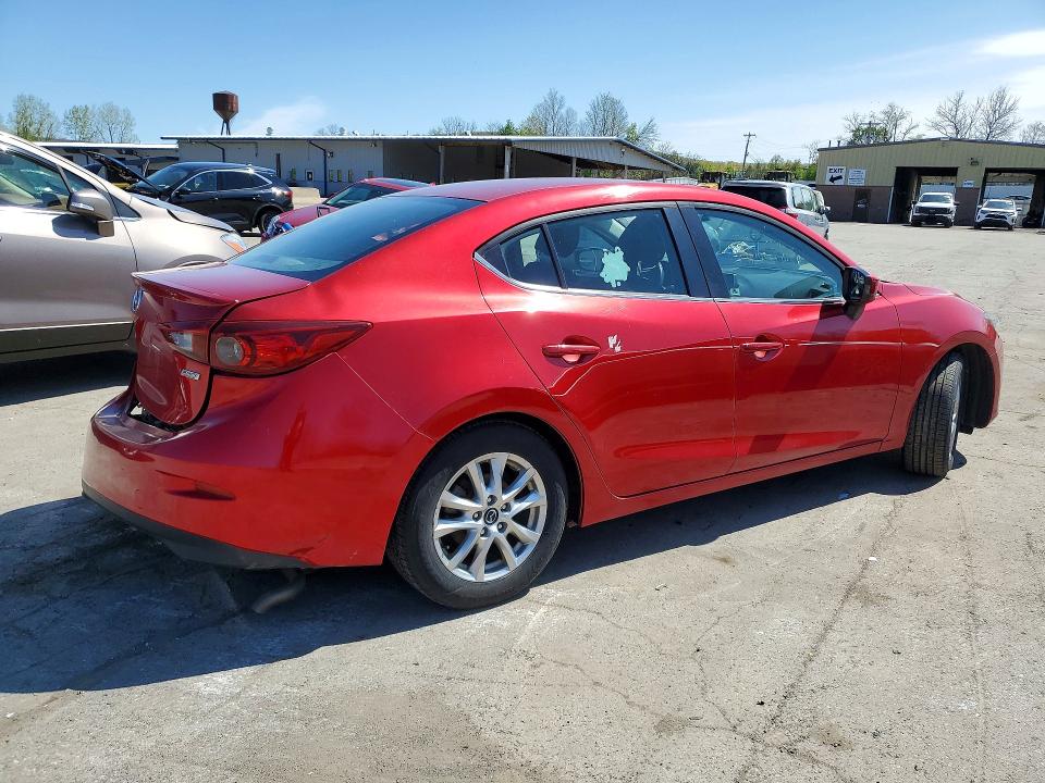 2014 Mazda 3 VIN 3MZBM1V77EM118783 COPART salvage auction — SIDE, Salvage Title, sold $650 on 2026-07-09 (photo 3)