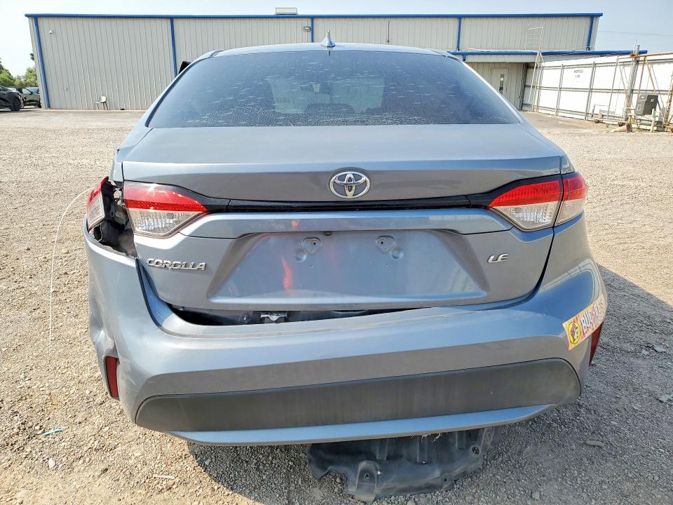 2020 Toyota Corolla VIN 5YFEPRAE3LP102225 COPART salvage auction — ALL OVER, Tx - Salvage Vehicle Title, sold $3,400 on 2026-07-22 (photo 6)