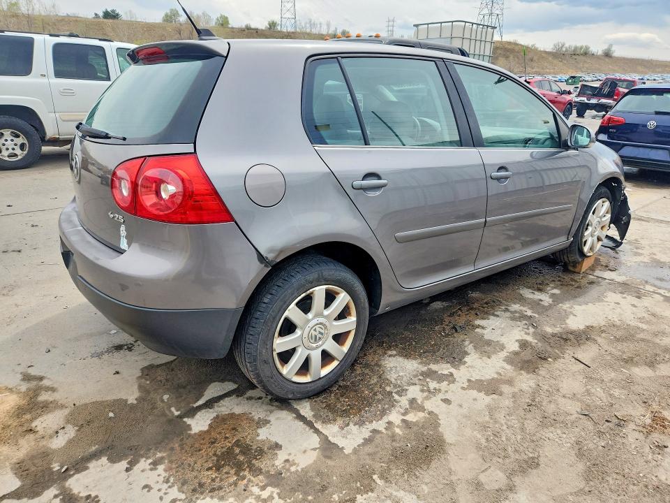 2009 Volkswagen Golf VIN WVWDA71K09W089103 COPART salvage auction — FRONT END, Nc - Certificate Of Title, sold $275 on 2026-08-05 (photo 3)