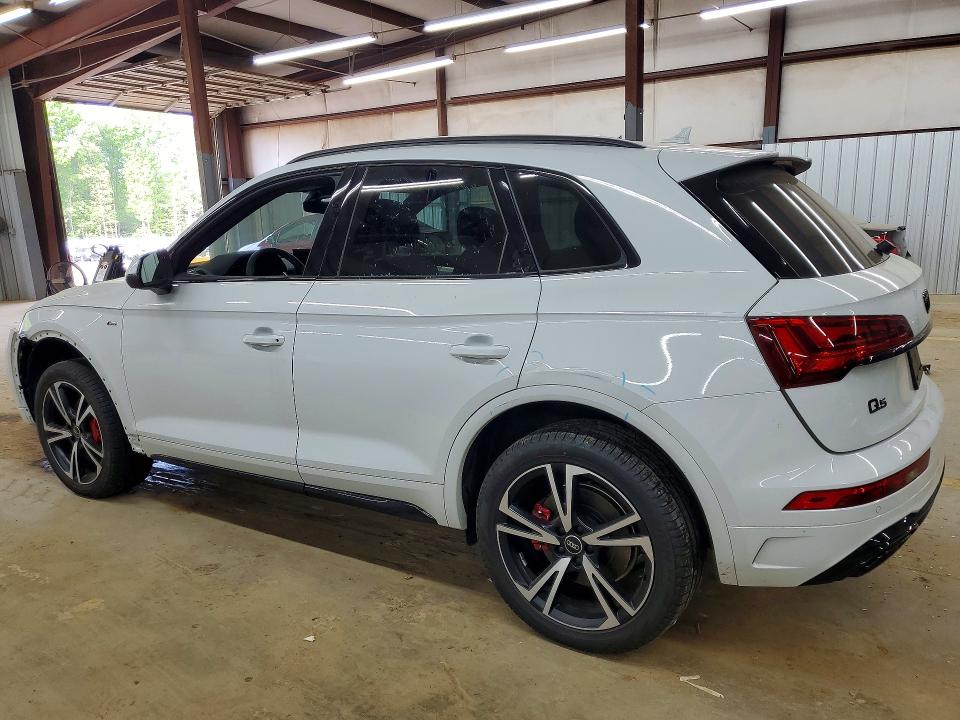 2025 Audi Q5 VIN WA1EAAFY9S2051780 COPART salvage auction — FRONT END, NC - SALVAGE CERTIFICATE OF TITLE, sold $375 on 2026-07-29 (photo 2)