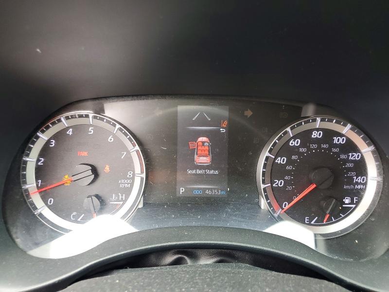 2021 Toyota Highlander VIN 5TDBZRBH8MS533321 COPART salvage auction — FRONT END, MD - CERT OF SALVAGE > 75% DAMAGE, sold $14,000 on 2026-07-06 (photo 9)