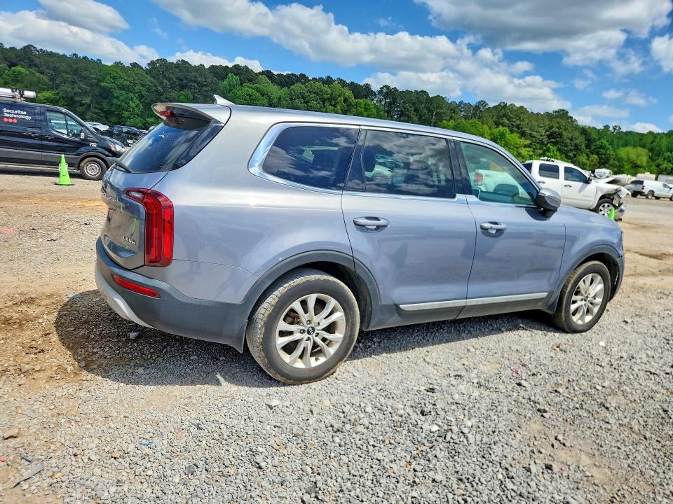 2020 Kia Telluride VIN 5XYP24HC2LG016584 COPART salvage auction — MECHANICAL, Va - Dealer Only Clean Title, sold $5,200 on 2026-07-10 (photo 3)