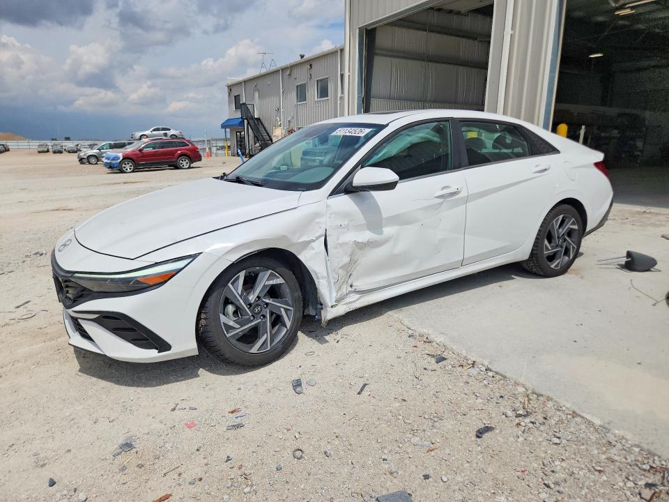 2024 Hyundai Elantra VIN KMHLS4DG9RU783567 COPART salvage auction — SIDE, Ne - Cert Of Title-Salvage, sold $4,900 on 2026-07-14 (photo 1)