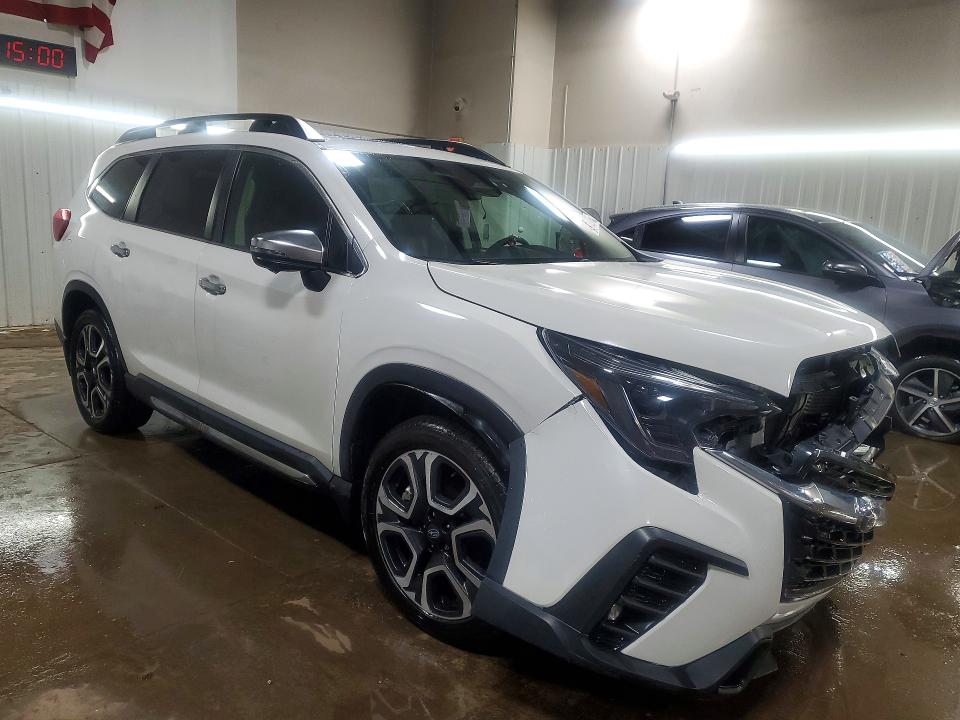 2023 Subaru Ascent VIN 4S4WMAWD3P3412125 COPART salvage auction — FRONT END, Il - Salvage Certificate, sold $8,500 on 2026-07-14 (photo 4)