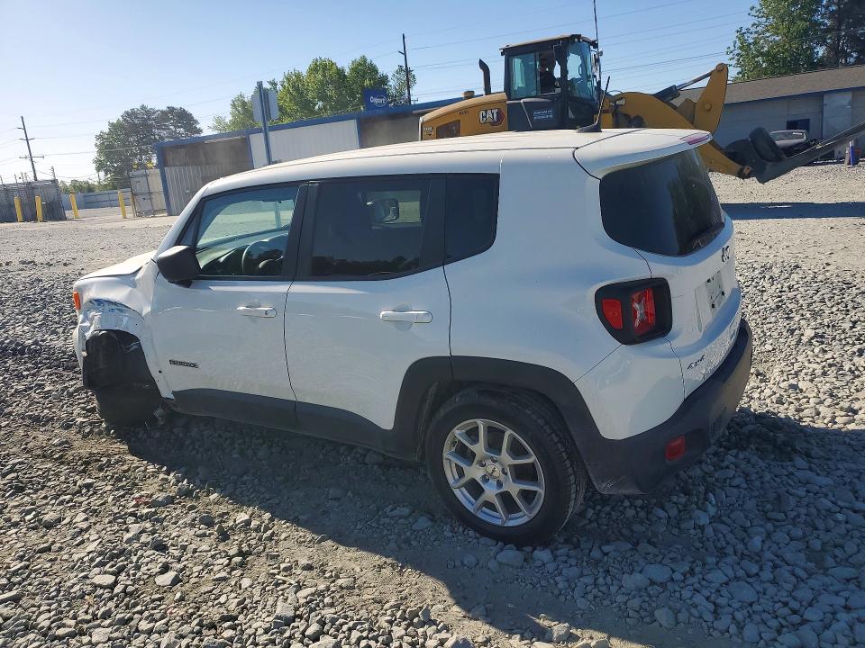 2023 Jeep Renegade VIN ZACNJDB12PPP39968 COPART salvage auction — FRONT END, Nc - Salvage Certificate Of Title, sold $2,700 on 2026-08-19 (photo 2)