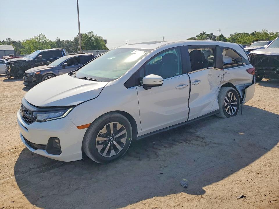 2025 Honda Odyssey VIN 5FNRL6H61SB073358 COPART salvage auction — SIDE, Id - Salvage Certificate Of Title, sold $11,200 on 2026-07-09 (photo 1)