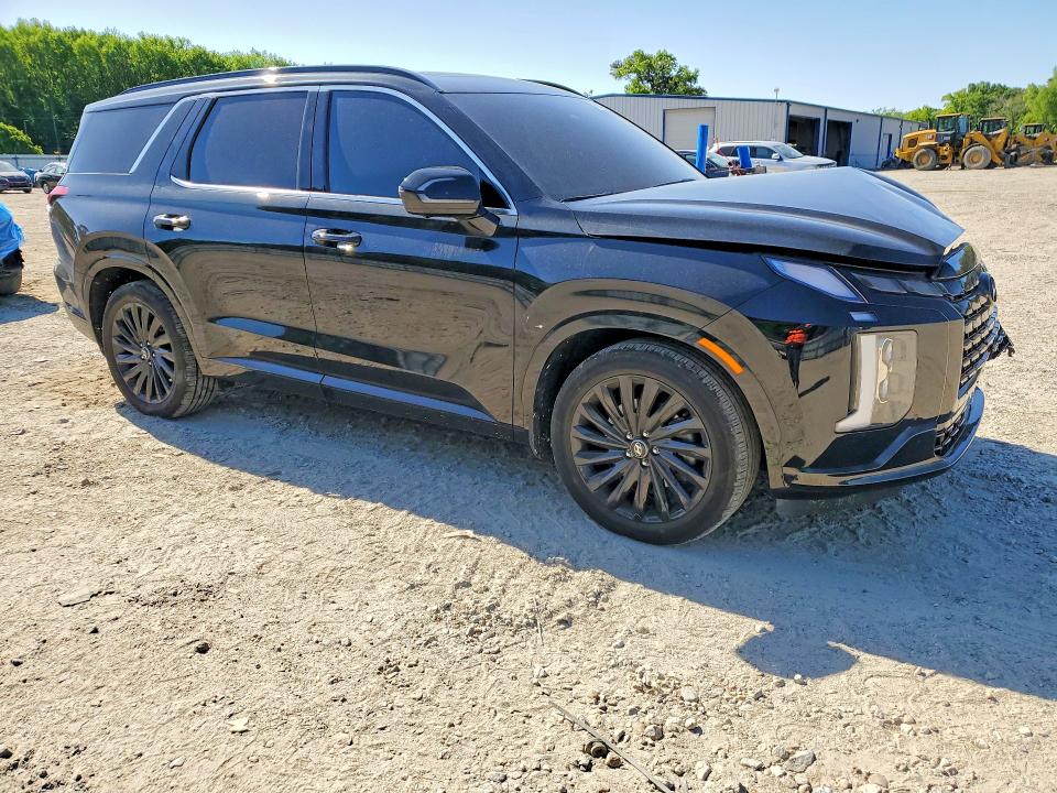 2024 Hyundai Palisade VIN KM8R7DGE7RU673736 COPART salvage auction — FRONT END, Id - Salvage Certificate Of Title, sold $7,800 on 2026-07-28 (photo 4)