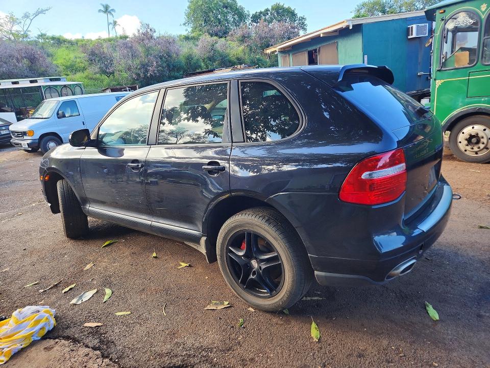 2009 Porsche Cayenne VIN WP1AA29P29LA05501 COPART salvage auction — WATER/FLOOD, Hi - Certificate Of Salvage, sold $50 on 2026-07-20 (photo 2)