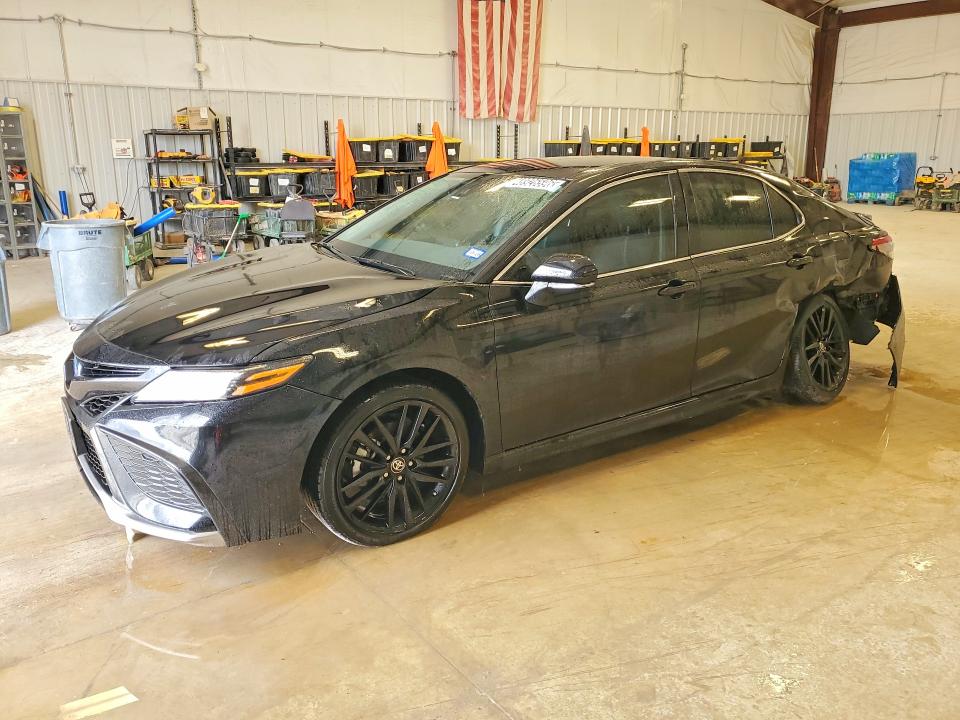 2024 Toyota Camry hybrid VIN 4T1K31AK4RU064355 COPART salvage auction — REAR END, TX - CERTIFICATE OF TITLE, sold $11,900 on 2026-07-28 (photo 1)