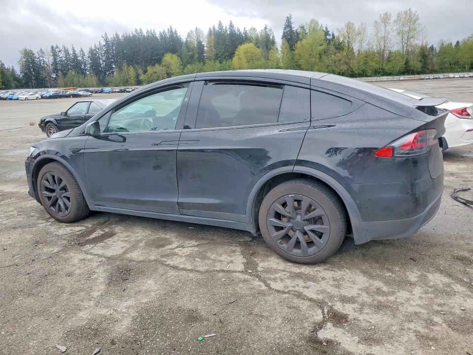 2021 Tesla Model x VIN 5YJXCBE58MF326805 COPART salvage auction — FRONT END, Wa - Bill Of Sale, sold $1,100 on 2026-07-27 (photo 2)