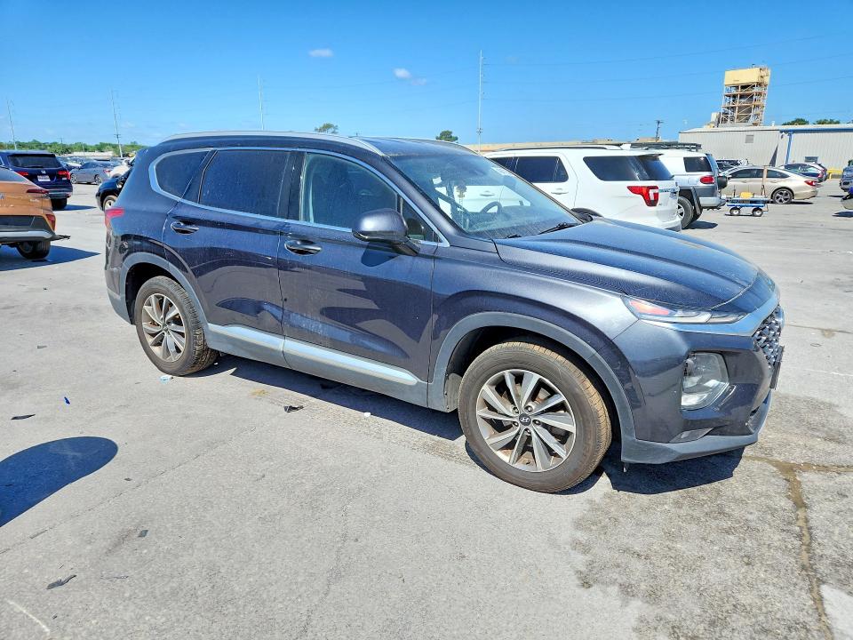 2020 Hyundai Santa fe VIN 5NMS33AD8LH192128 COPART salvage auction — SIDE, Ms - Cert Of Title-Salvaged, sold $3,550 on 2026-07-03 (photo 4)
