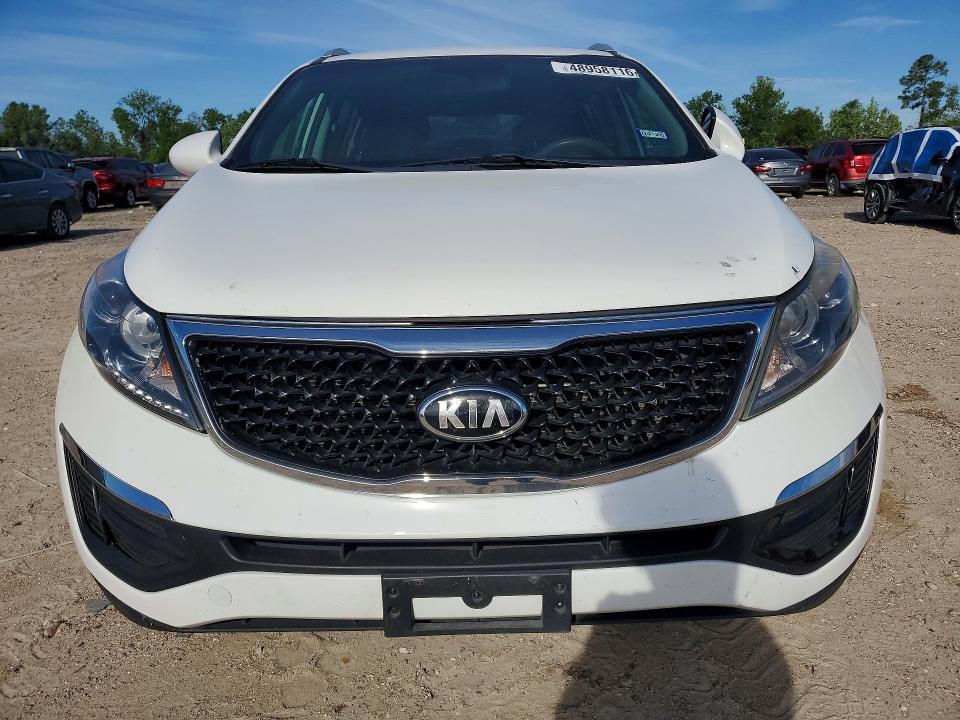 2016 Kia Sportage VIN KNDPB3AC4G7853814 COPART salvage auction — UNDERCARRIAGE, Tx - Salvage Vehicle Title, sold $1,800 on 2026-07-07 (photo 5)