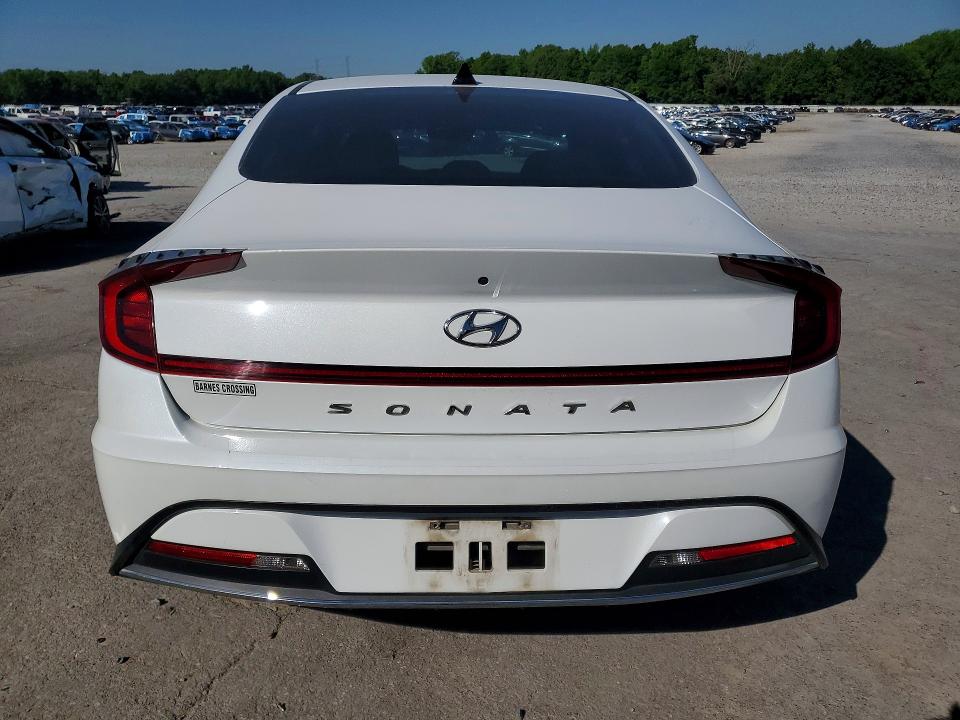 2021 Hyundai Sonata VIN 5NPEG4JA7MH120287 COPART salvage auction — FRONT END, Tn - Salvage Certificate, sold $2,500 on 2026-07-17 (photo 6)