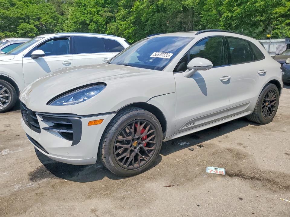 2021 Porsche Macan VIN WP1AG2A5XMLB51856 COPART salvage auction — FRONT END, GA - CERTIFICATE OF TITLE, sold $17,500 on 2026-07-28 (photo 1)