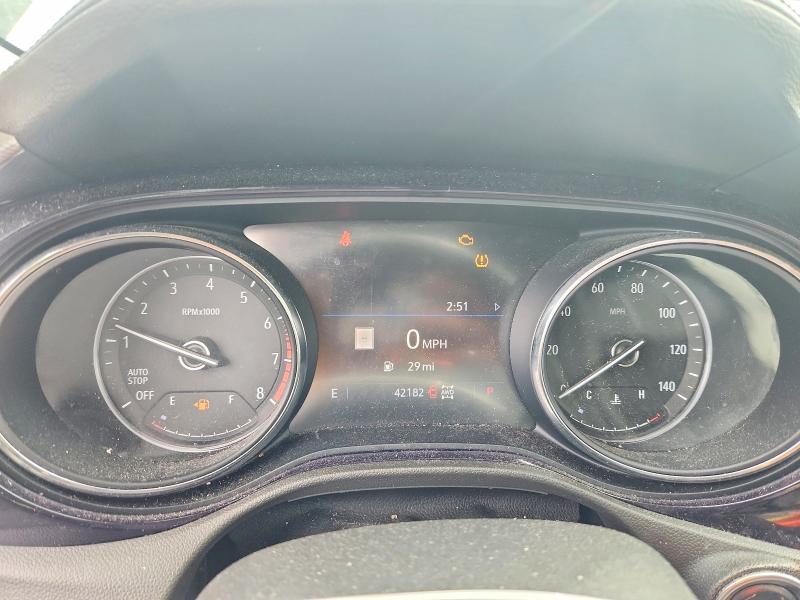 2020 Buick Encore VIN KL4MMESL7LB125400 COPART salvage auction — FRONT END, Ri - Salvage Certificate Of Title, sold $3,400 on 2026-07-28 (photo 9)