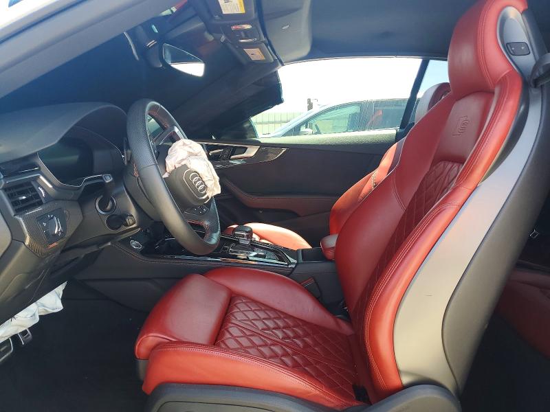 2023 Audi Rs5 VIN WAUW4GF56PN001741 COPART salvage auction — FRONT END, Fl - Certificate Of Destruction, sold $3,650 on 2026-07-14 (photo 7)