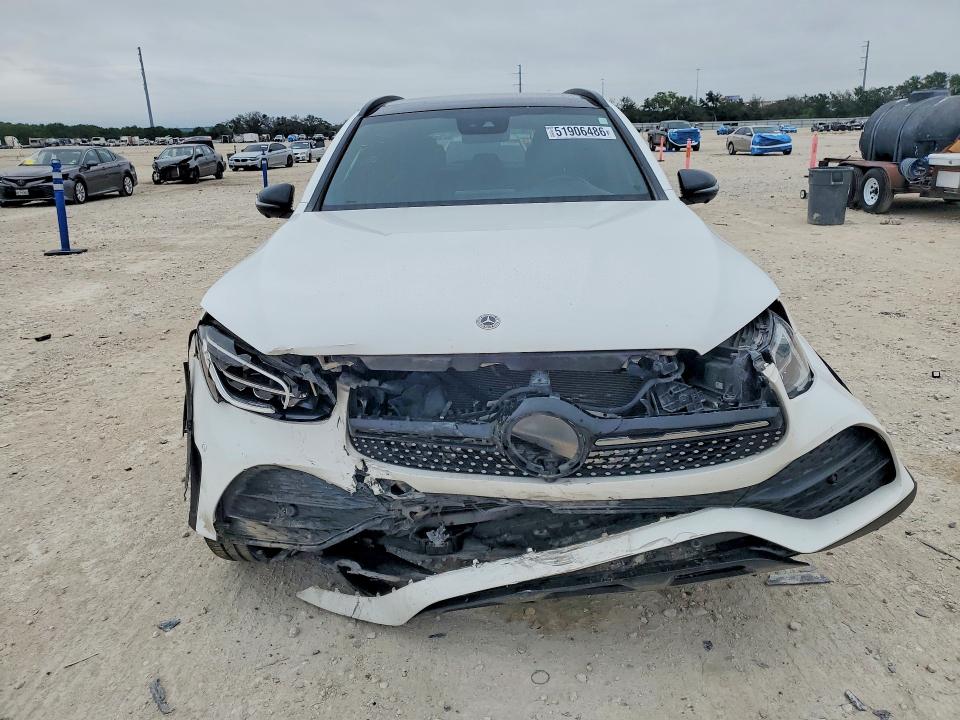 2022 Mercedes-benz Glc VIN W1N0G8EB4NG046104 COPART salvage auction — FRONT END, Tx - Salvage Vehicle Title, sold $1,600 on 2026-07-30 (photo 5)