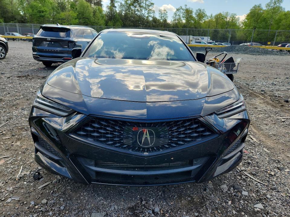 2021 Acura Tlx VIN 19UUB5F59MA008370 COPART salvage auction — REAR END, Md - Cert Of Salvage > 75% Damage, sold $14,000 on 2026-07-02 (photo 5)
