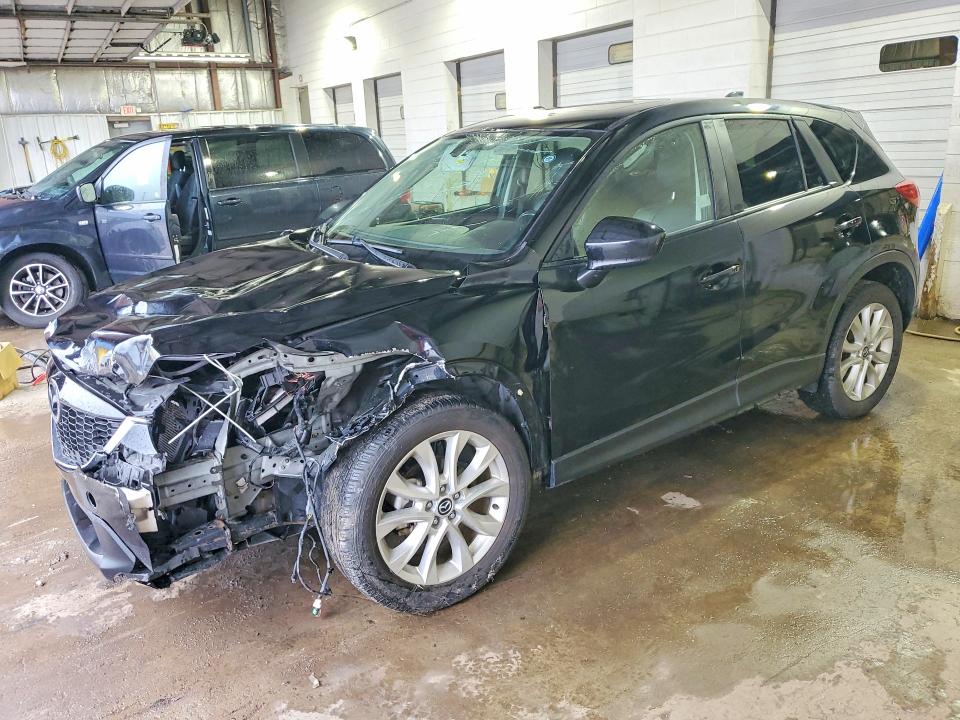 2014 Mazda Cx-5 VIN JM3KE4DY3E0378085 COPART salvage auction — FRONT END, Il - Salvage Certificate, sold $1,650 on 2026-07-08 (photo 1)