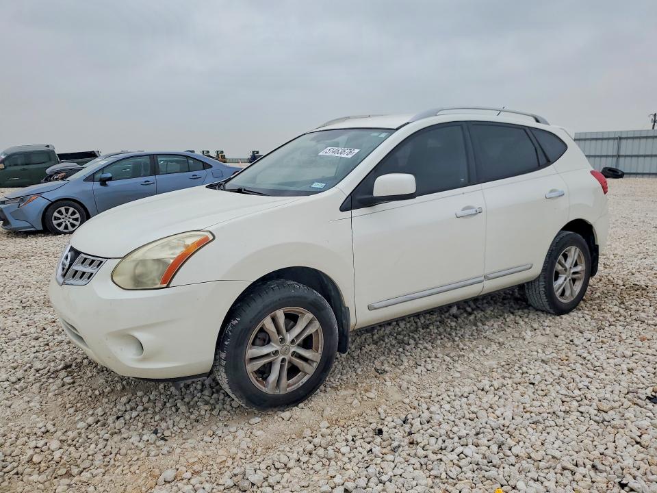 2013 Nissan Rogue VIN JN8AS5MT7DW033682 COPART salvage auction — NORMAL WEAR, Tx - Certificate Of Title, sold $350 on 2026-07-16 (photo 1)