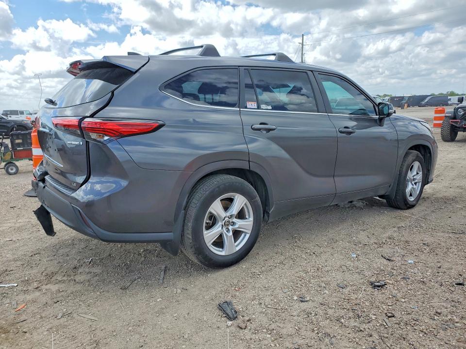 2023 Toyota VIN 5TDZARAH4PS518794 COPART salvage auction — SIDE, Tx - Certificate Of Title, sold $9,700 on 2026-07-16 (photo 3)