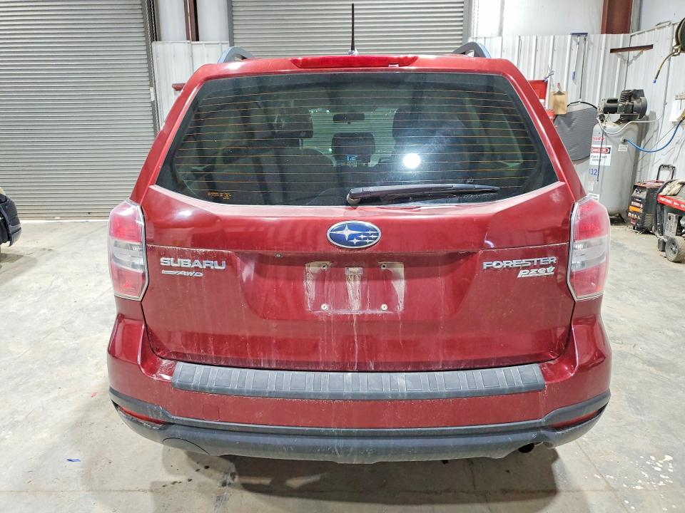 2015 Subaru Forester VIN JF2SJABC1FH825284 COPART salvage auction — HAIL, Salvage Title, sold $2,750 on 2026-07-27 (photo 6)