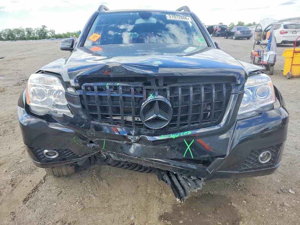 2011 Mercedes-benz Glk-class VIN WDCGG8HB9BF657615 COPART salvage auction — FRONT END, VA - CERTIFICATE OF TITLE, sold $450 on 2026-07-15 (photo 5)