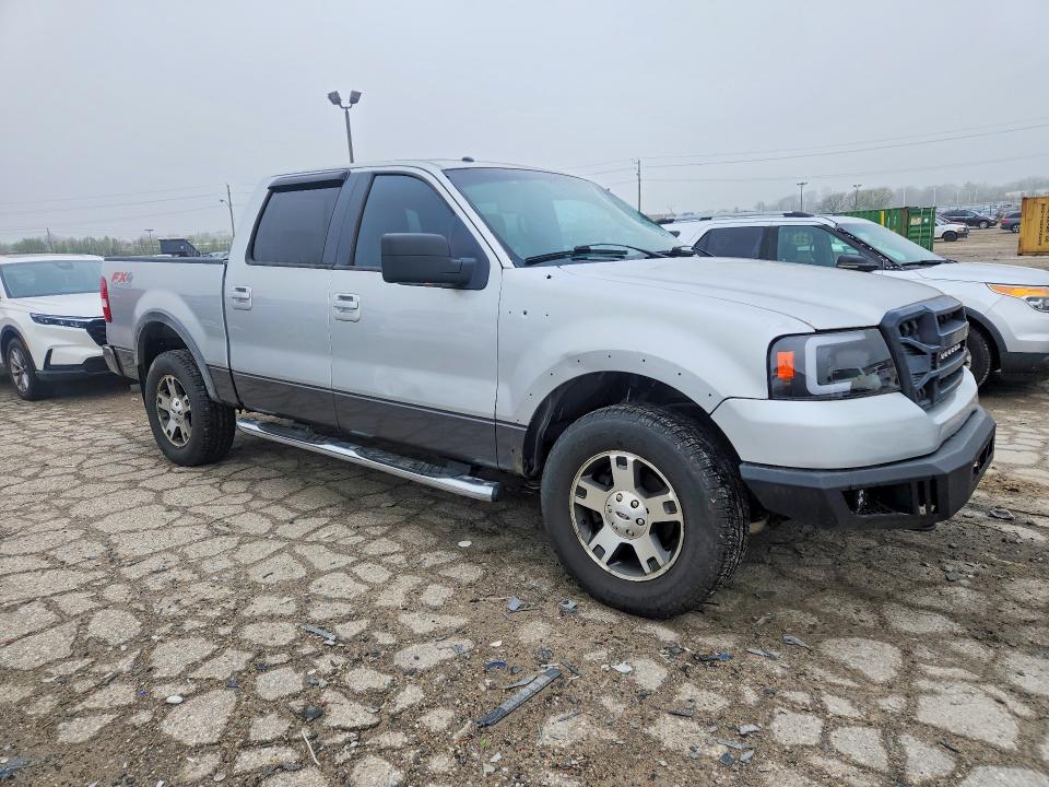 2008 Ford F-150 VIN 1FTPW14578FB66131 COPART salvage auction — WATER/FLOOD, IN - CERT OF TITLE-SALVAGE FLOOD, sold $400 on 2026-07-02 (photo 4)