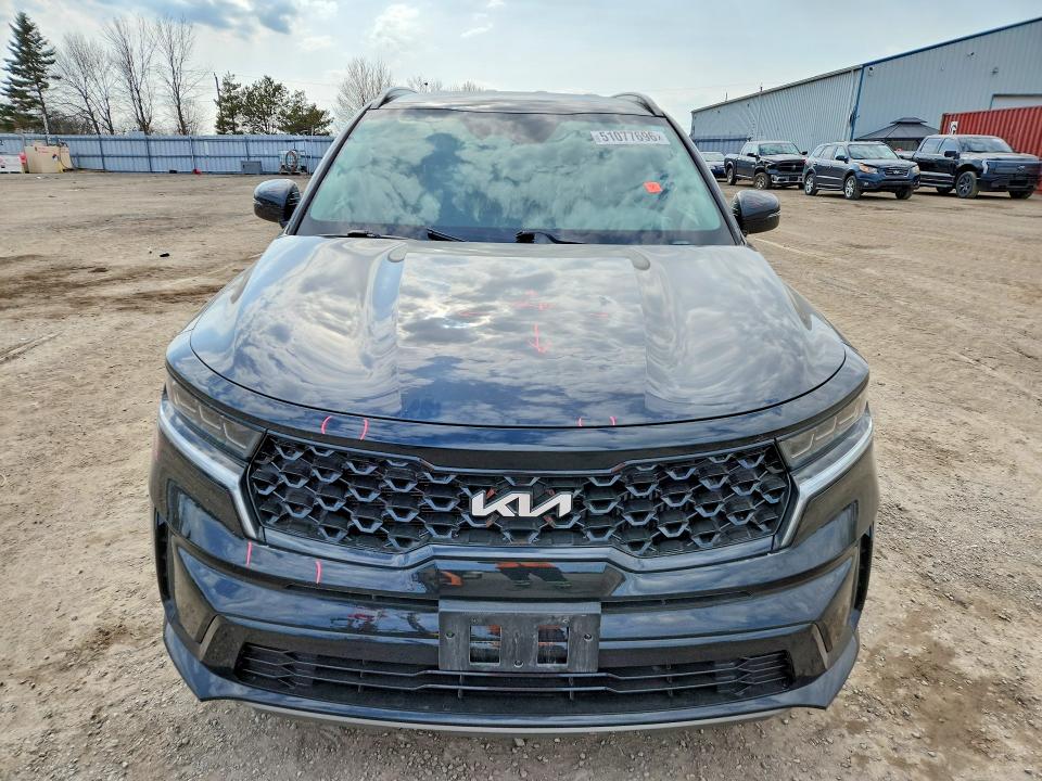 2022 Kia Sorento VIN 5XYRHDLFXNG087642 COPART salvage auction — REAR END, On - Permit Salvage, sold $5,700 on 2026-07-21 (photo 5)