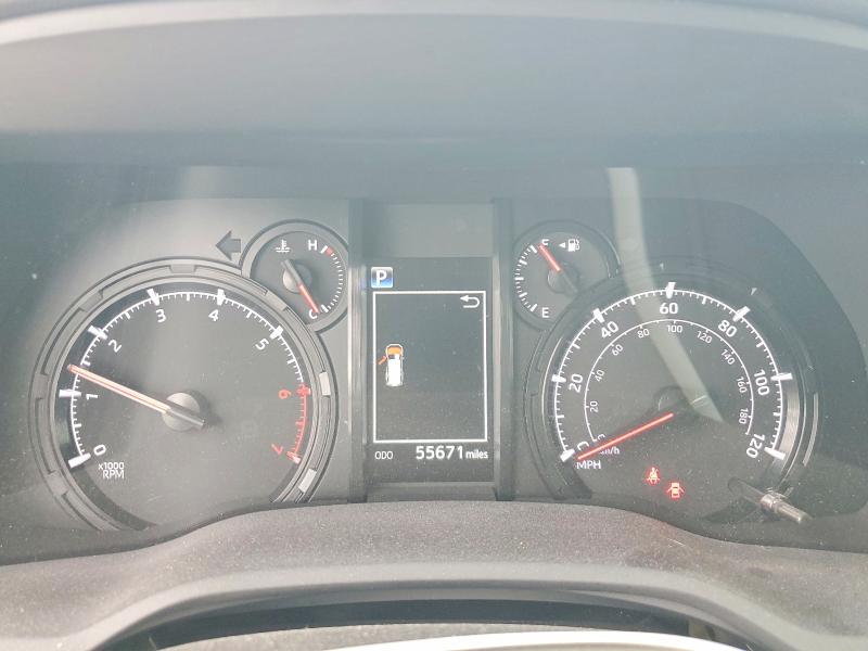 2022 Toyota 4runner VIN JTENU5JR4N5986529 COPART salvage auction — FRONT END, Tx - Salvage Vehicle Title, sold $16,200 on 2026-07-09 (photo 9)