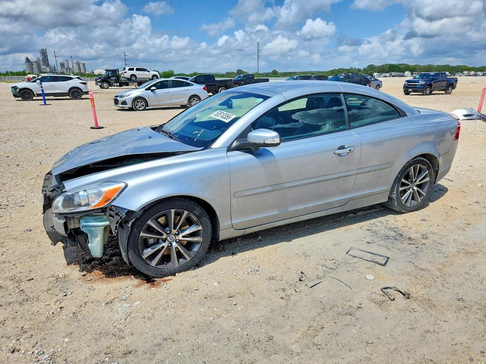 2012 Volvo C70 VIN YV1672MC1CJ125894 COPART salvage auction — FRONT END, TX, sold $575 on 2026-08-06 (photo 1)