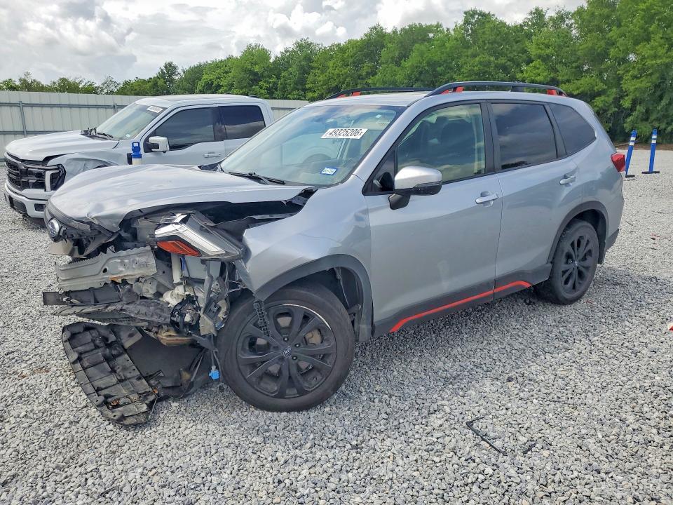 2020 Subaru Forester VIN JF2SKARC4LH587588 COPART salvage auction — FRONT END, Tx - Salvage Vehicle Title, sold $1,550 on 2026-07-20 (photo 1)