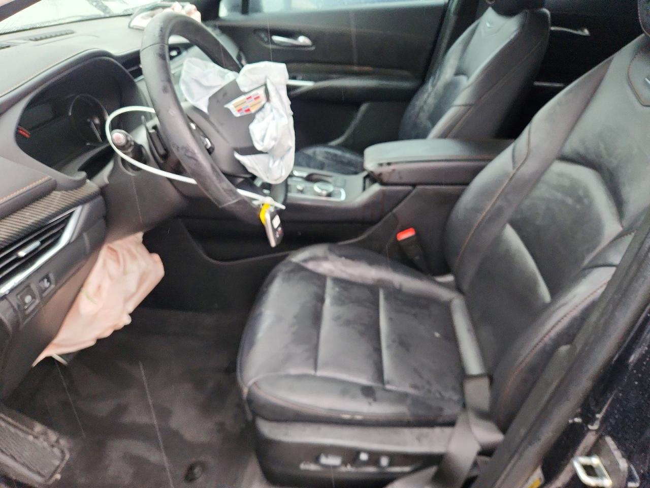 2022 Cadillac XT4 VIN 1GYFZER43NF122966 COPART salvage auction — Front End, TX - CERTIFICATE OF TITLE, sold $6,100 on 2026-07-09 (photo 7)