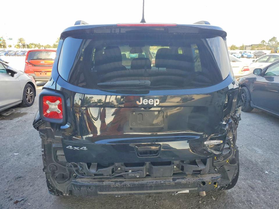 2022 Jeep Renegade VIN ZACNJDB13NPN51893 COPART salvage auction — REAR END, FL, sold $150 on 2026-07-21 (photo 6)