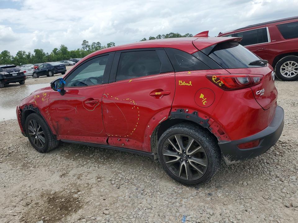 2016 Mazda Cx-3 VIN JM1DKBD78G0125501 COPART salvage auction — SIDE, TX - SALVAGE VEHICLE TITLE, sold $3,400 on 2026-07-10 (photo 2)