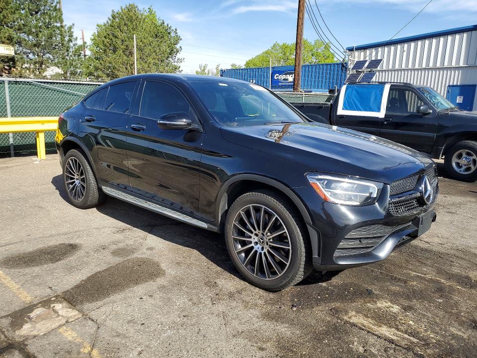 2020 Mercedes-benz Glc VIN WDC0J8EB1LF711305 COPART salvage auction — SIDE, Co - Public - Salvage Title, sold $14,900 on 2026-07-23 (photo 4)