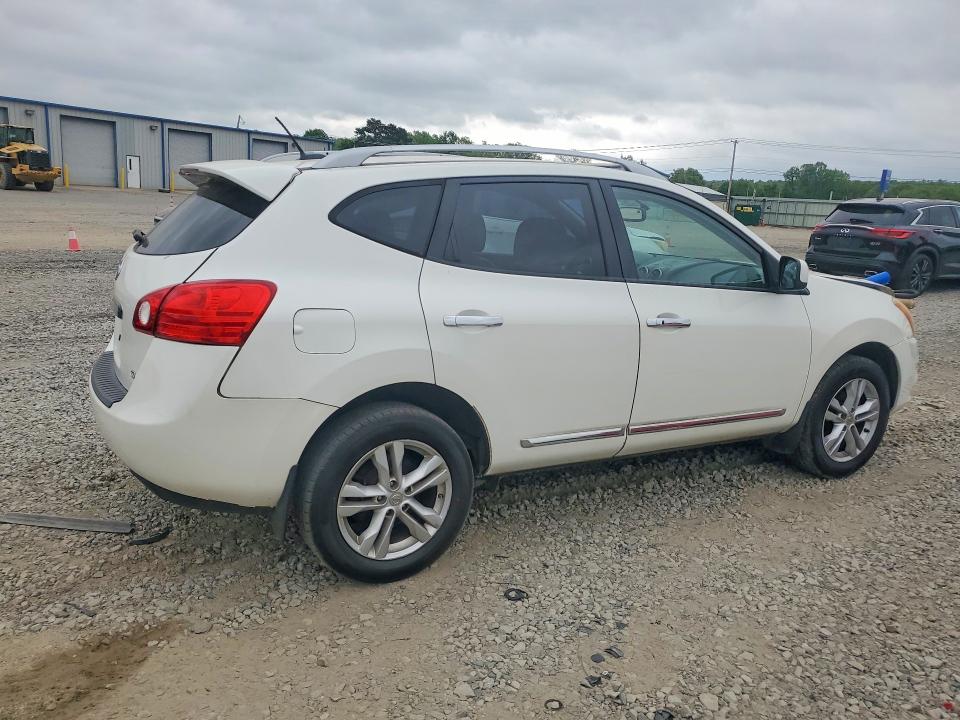 2012 Nissan Rogue VIN JN8AS5MT1CW294868 COPART salvage auction — REAR END, Ar - Cert Of Title-Salvage, sold $500 on 2026-07-27 (photo 3)
