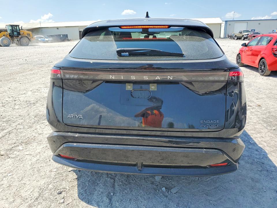 2024 Nissan Ariya VIN JN1CF0BB6RM730966 COPART salvage auction — FRONT END, Tn - Salvage Certificate, sold $4,350 on 2026-07-23 (photo 6)