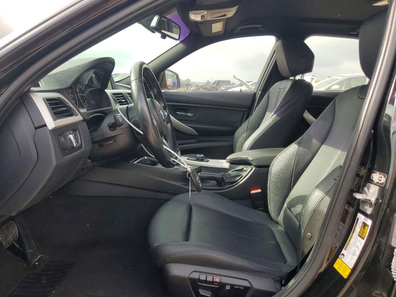 2014 BMW 3er VIN WBA3B1C58EK135174 COPART salvage auction — FRONT END, Tx - Salvage Vehicle Title, sold $1,500 on 2026-07-28 (photo 7)