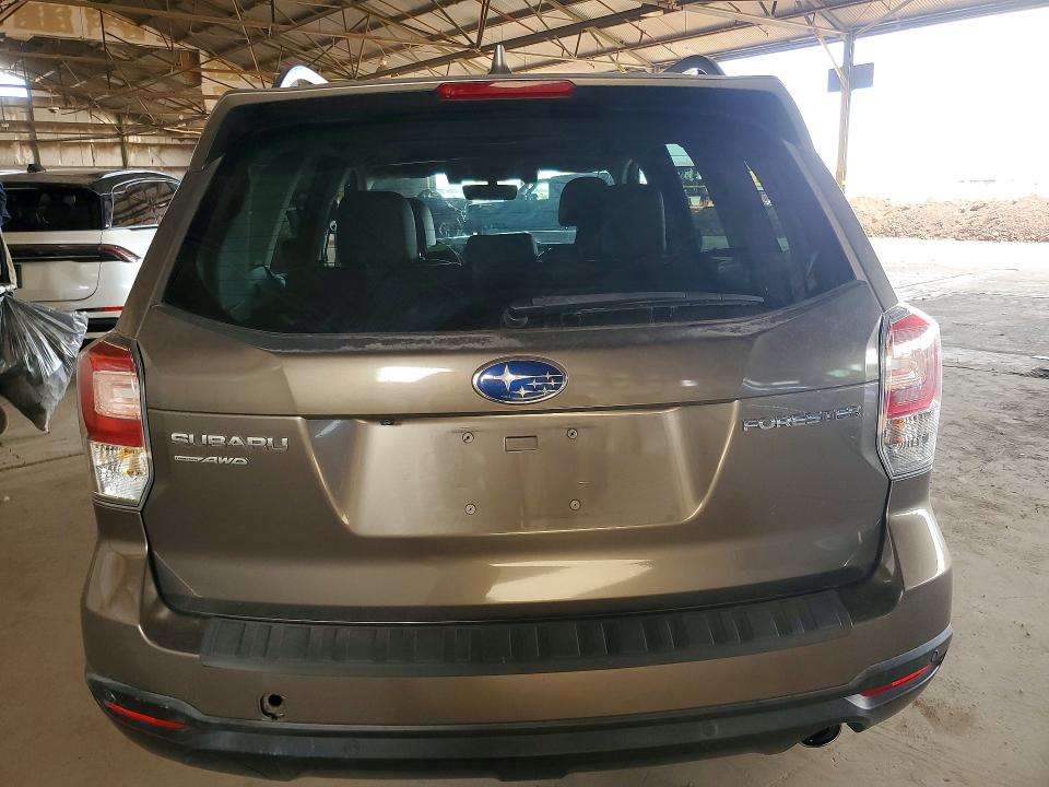 2018 Subaru Forester VIN JF2SJAWCXJH604723 COPART salvage auction — FRONT END, Az - Cert Of Title - Salvage, sold $2,700 on 2026-07-02 (photo 6)